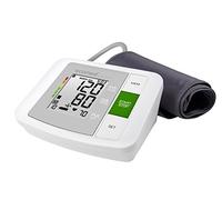 ecomed BU-90E Tensiómetro para el brazo, pantalla de arritmia, escala de colores del semáforo de la OMS, para la medición precisa de la tensión arterial y la medición del pulso con función de memoria