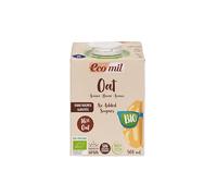Ecomil - Bebida de Avena 16% Bio Pack 6 x 500 ml, Sin Azúcares Añadidos, 100% Vegetal, Ecológica y Vegana, Alternativa a la Leche Tradicional, Apta para Café, Desayunos y Recetas