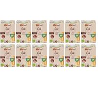 Ecomil - Bebida de Avena 16% Bio Pack 6 x 500 ml, Sin Azúcares Añadidos, 100% Vegetal, Ecológica y Vegana, Alternativa a la Leche Tradicional, Apta para Café, Desayunos y Recetas (Paquete de 2)