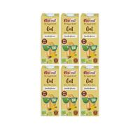 Ecomil - Bebida Vegetal de Avena y Vainilla Bio, Pack 6 x 1 L, Sin Azúcares Añadidos, Ecológica y Vegana, Lista para Consumir, Sabor Suave y Natural