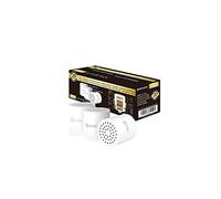 Ecomky Pack 3 Cartuchos Recambio Filtro Ducha Universal 20 Etapas Reemplazable Compatible Filtros 10,12,15,17,18 Etapas Purificador Agua F-203 Vitamina C Protege Piel y Cabello Alivia Picores