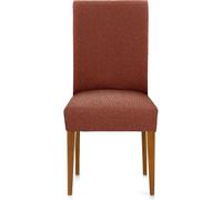 ECOMMERC3 | 2 Fundas Silla Universal y Versátil - Funda Silla Color Naranja Protector Fácil de Colocar para Respaldo, Asiento y Brazos