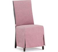 ECOMMERC3 | 2 Fundas Silla Universal y Versátil - Funda Silla Color Rosa Protector Fácil de Colocar para Respaldo, Asiento y Brazos