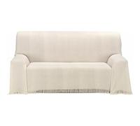 ECOMMERC3 | Colcha Multiusos Tamaño 130x180 cm para Sofá o Cama - Foulard Multiusos Tacto Extrasuave Color Crudo