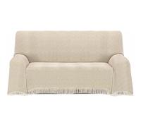 ECOMMERC3 | Colcha Multiusos Tamaño 130x180 cm para Sofá o Cama - Foulard Multiusos Tacto Extrasuave Color Beige