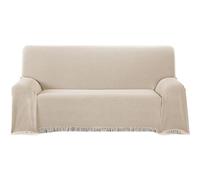 ECOMMERC3 | Colcha Multiusos Tamaño 180x260 cm para Sofá o Cama - Foulard Multiusos Tacto Extrasuave Color Beige