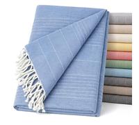 ECOMMERC3 Colcha Multiusos Tamaño 180x260cm Sofá Cama Colcha Azul Multiusos Decorativa para Sofá Cama Manta Sofá Cama Manta Sofá Ligera y Elegante Azul