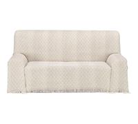 ECOMMERC3 | Colcha Multiusos Tamaño 230x260 cm para Sofá o Cama - Foulard Multiusos Tacto Extrasuave Color Beige