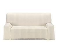 ECOMMERC3 | Colcha Multiusos Tamaño 230x260 cm para Sofá o Cama - Foulard Multiusos Tacto Extrasuave Color Crudo