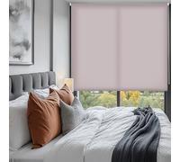 ECOMMERC3 | Estor Enrollable Translúcido Liso 80x175 Ancho x Alto - Estor Enrollable Medida Tela 77x170 - Estor Fácil Instalación a Pared o Techo - Estor Morado Pastel