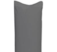 ECOMMERC3 | Funda de Almohada 90 100% Algodón - Funda Almohada Color Antracita Suavidad y Frescura para un Descanso Transpirable, Hipoalergénica y Duradera
