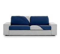 ECOMMERC3 | Funda de Asiento para Sofá Bielástica Talla L - Funda Silla Color Azul Ajuste, Fácil de Poner y Quitar con Gomas de Sujeción