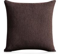 ECOMMERC3 | Funda de Cojín 45x45 Ideal para Combinar con Fundas de Sofá - Funda Cojín Marrón Suave, Duradera y Fácil de Lavar