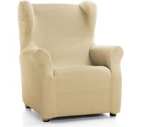 ECOMMERC3 | Funda para Sillón Orejero Elástica y Extrasuave Color Beige - Funda Sillón Orejero Ajustable 100% Made in Spain
