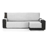 ECOMMERC3 | Funda para Sofá Chaise Long 280 cm Validó para Chaise Long Brazo Derecho y Izquierdo - Funda Sofá Chaise Long Ajustable Color Gris