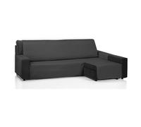 ECOMMERC3 | Funda para Sofá Chaise Long 280 cm Validó para Chaise Long Brazo Derecho y Izquierdo - Funda Sofá Chaise Long Ajustable Color Negro