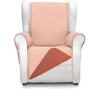 ECOMMERC3 | Funda Sillón 1 Plaza/Relax Confort Máximo y Ajuste Completo - Funda para Sillón 1 Plaza y Sillón Relax Color Teja/Coral