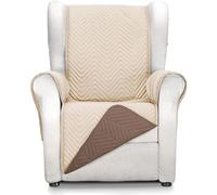 ECOMMERC3 | Funda Sillón 1 Plaza/Relax Confort Máximo y Ajuste Completo - Funda para Sillón 1 Plaza y Sillón Relax Color Beige/Marrón
