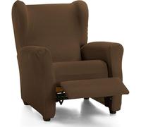 ECOMMERC3 | Funda Sillón Relax Acolchada y Súper Ajustable - Funda Sillón Relax Elástica Color Marrón 100% Made in Spain
