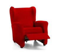 ECOMMERC3 | Funda Sillón Relax Acolchada y Súper Ajustable - Funda Sillón Relax Elástica Color Rojo 100% Made in Spain
