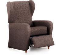 ECOMMERC3 | Funda Sillón Relax Bielástica 4 Piezas, Ajuste Transpirable - Funda Sillón Relax Marrón Protección contra el Desgaste Diario