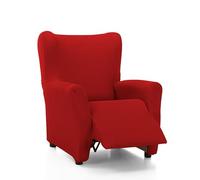 ECOMMERC3 | Funda Sillón Relax Completo Acolchada y Súper Ajustable - Funda Sillón Relax Completo Elástica Color Rojo 100% Made in Spain