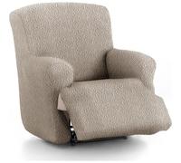 ECOMMERC3 | Funda Sillón Relax Pies Juntos Bielástica Ajuste Espumas de Sujeción - Funda Sillón Relax Visón Transpirable y Resistente