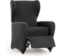 ECOMMERC3 | Funda Sillón Relax Universal y Versátil - Funda Sillón Color Gris Oscuro Protector Fácil de Colocar para Respaldo, Asiento y Brazos