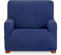 ECOMMERC3 | Funda Sofá 1 Plaza Universal y Versátil - Funda Sofá Color Azul Protector Fácil de Colocar para Respaldo, Asiento y Brazos