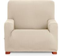 ECOMMERC3 | Funda Sofá 1 Plaza Universal y Versátil - Funda Sofá Color Crudo Protector Fácil de Colocar para Respaldo, Asiento y Brazos