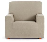 ECOMMERC3 | Funda Sofá 1 Plaza Universal y Versátil - Funda Sofá Color Visón Protector Fácil de Colocar para Respaldo, Asiento y Brazos