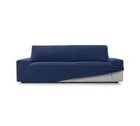 ECOMMERC3 | Funda Sófa 2 Plazas Súper Elástica Tacto Suave Fabricada 100% en España - Funda Sofá Color Marino Incluye Barritas de Espuma para Ajuste