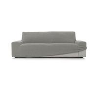 ECOMMERC3 | Funda Sófa 3 Plazas Súper Elástica Tacto Suave Fabricada 100% en España - Funda Sofá Color Gris Claro Incluye Barritas de Espuma para Ajuste
