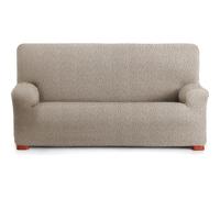 ECOMMERC3 | Funda Sofá 4 Plazas Bielástica Tejido Súper Elástico - Funda Sofá Visón Transpirable y Ajustable con Espumas de Sujeción y Gomas