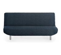 ECOMMERC3 | Funda Sofá-Cama 3 Plazas Clic-Clac Bielástica - Funda Sofá Azul Protector Súper Elástico para Sofás Clic Clac, Libro y Futón