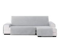 ECOMMERC3 | Funda Sofá Chaise Longue con Gomas Elásticas para Chaiselongue Izquierda/Derecha - Funda Sofá Chaise Color Crudo/Gris Ajustable y Versátil para Sofás ChaiseLongue, Protección Total