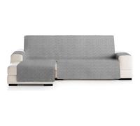ECOMMERC3 | Funda Sofá Chaise Longue Normal Izquierda Ajuste Versátil y Fácil de Colocar - Funda Sofá ChaiseLongue Derecha Color Gris Ideal para Protección Parcial y Uso con Mascotas