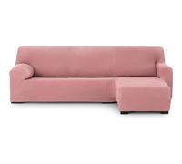 ECOMMERC3 | Funda Sofá Chaiselong Brazo Corto Derecha Universal y Versátil - Funda Sofá Chaiselong Rosa Protector Fácil de Colocar para Respaldo, Asiento y Brazos