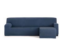 ECOMMERC3 | Funda Sofá Chaiselong Brazo Corto Derecha Universal y Versátil - Funda Sofá Chaiselongue Color Azul Protector Fácil de Colocar para Respaldo, Asiento y Brazos