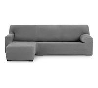 ECOMMERC3 | Funda Sofá Chaiselong Brazo Corto Izquierda Universal y Versátil - Funda Sofá Chaiselong Gris Oscuro Protector Fácil de Colocar para Respaldo, Asiento y Brazos