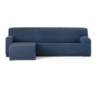 ECOMMERC3 | Funda Sofá Chaiselong Brazo Corto Izquierda Universal y Versátil - Funda Sofá Chaiselongue Color Azul Protector Fácil de Colocar para Respaldo, Asiento y Brazos