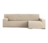 ECOMMERC3 | Funda Sofá Chaiselong Brazo Largo Derecha Universal y Versátil - Funda Sofá Chaiselongue Color Crudo Protector Fácil de Colocar para Respaldo, Asiento y Brazos