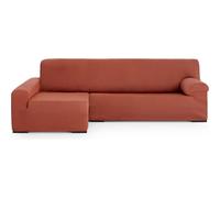 ECOMMERC3 | Funda Sofá Chaiselong Brazo Largo Izquierda Universal y Versátil - Funda Sofáchaiselongue Color Caldera Protector Fácil de Colocar para Respaldo, Asiento y Brazos
