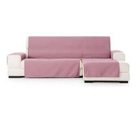 ECOMMERC3 | Funda Sofá Chaiselong Extra Derecha Universal y Versátil - Funda Sofá Chaiselongue Color Rojo Protector Fácil de Colocar para Respaldo, Asiento y Brazos
