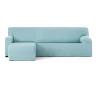 ECOMMERC3 | Funda Sofá Chaiselongue Brazo Corto Izquierda Bielástica Transpirable - Funda Sofá Chaiselongue Color Agua Marina Ajuste Gomas y Espumas de Sujeción