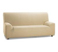 ECOMMERC3 | Funda Sofá Elástica y Extrasuave para Sofás de 4 Plazas de 220 a 260cm - Funda Ajustable Color Beige 100% Made in Spain