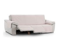 ECOMMERC3 | Funda Sofá Relax Acolchada y Antideslizante - Funda Sofá Beige Protección Premium, Confort y Estilo en un Diseño Ajustable y Lavable
