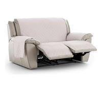 ECOMMERC3 | Funda Sofá Relax Acolchada y Antideslizante - Funda Sofá Beige Protección Premium, Confort y Estilo en un Diseño Ajustable y Lavable
