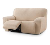 ECOMMERC3 | Funda Sofá Relax Pies Juntos 2x2 Super Elástico - Funda Sofá Beige Adaptable y Transpirable para Sofás Chester y Klippan
