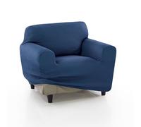 ECOMMERC3 | Funda Sofá Tamaño 1 Plaza 70-110 cm Efecto Sofá Nuevo - Funda Sofá Color Azul Fácil Instalación Ajuste